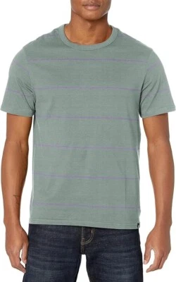 Element Olney Stripe Crew T-Shirt Men’s XL NEW Green Knit Skate Surf Casual Top - Image 1 of 4