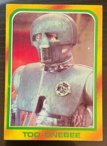 Tarjeta 1980 Topps Star Wars Empire Strikes Back #284 TOO-ONEBEE - Imagen 1 de 2