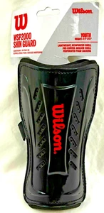 2er Set Wilson WSP2000 Sport Schienbeinschoner Jugend Größe schwarz NEU - Bild 1 von 2