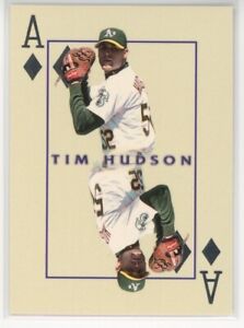2000 Pacific Invincible #17 Tim Hudson Diamond Aces Oakland Athletics