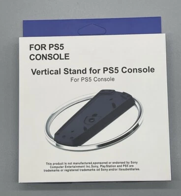 PlayStation 5 Vertical Stand w/ Screw for PS5 Slim Disc Drive & Digital Console - Image 1 of 4