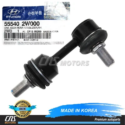 GENUINE Stabilizer Bar Link REAR RIGHT for 13-19 Santa Fe Kia Sorento 555402W000 Foto 1 de 3