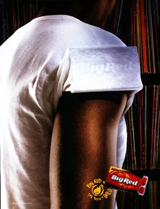 BIG RED GUM AD #12 MAGAZINE promo AD 2005 IL GUSTO DEL BOLD - Foto 1 di 1