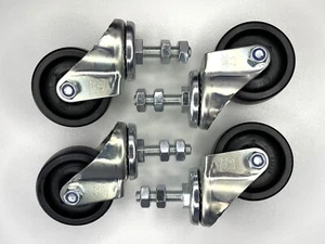 4 x Whirlaway Compatible Surface Cleaner Replacement Castor Wheels Caster Wheel - Picture 1 of 3
