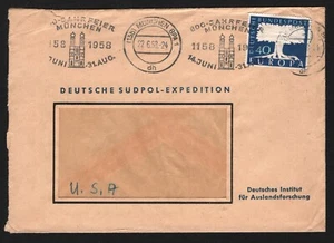 Medidor de expedición Munchen Sudpol Alemania 1958 OPC 47600 - Imagen 1 de 2