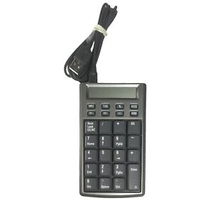 Kensington Notebook Pocket Keypad Calculator #33059 w/ USB Cable - TESTED WORKS!