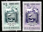 VENEZUELA WAPPEN VON  APURE MINT UNGEBR  POSTFRISCH TOP-WERTE  LUFTPOST MARKEN 1951