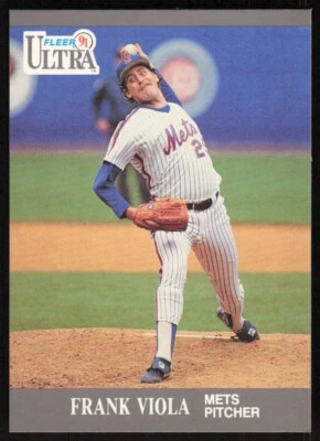 1991 Fleer Ultra #227 Frank Viola New York Mets - Image 1 of 2