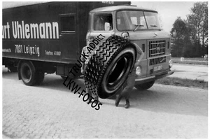 Vintage Truck Photo, Truck Photo, GDR, IFA W50, Furniture Car, Kurt Uhlemann, Leipzig - Picture 1 of 1