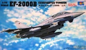 Trombettiere 02279 scala 1:32 EF-2000B Eurofighter Typhoon - Foto 1 di 1