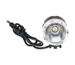 Classical Chrome Vintage Bicycle Bike LED Light Headlight Front Retro Head Lamp - Picture 1 of 4