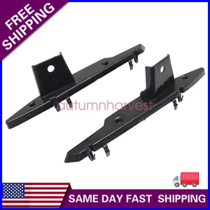 Set of 2 Bumper Face Bar Brackets Retainer Mounting Braces Lower For 2018 BMW X3 - Foto 1 di 8