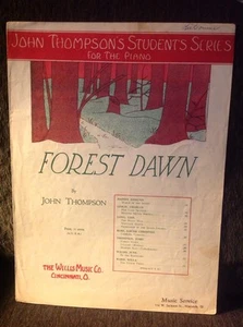 Partituras vintage - Forest Dawn - Imagen 1 de 3