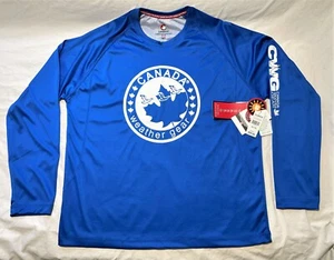 Canada Weather Gear Shirt Mens XL Blue Vented Fishing Long Sleeve blokecore - Bild 1 von 7