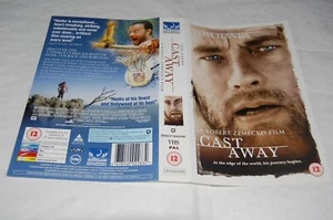 CAST AWAY ~ TOM HANKS ~ 2 EX-RENTAL BIG-BOX SLEEVE'S - Picture 1 of 2