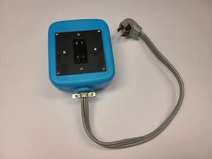 Electrical Convertor 230V 30A x 2-115V 20A 3 Prong Reset Mytee 1Z - Picture 1 of 18