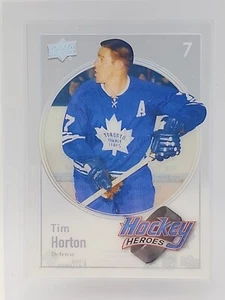 2023-24 Upper Deck Extended Series Hockey Heroes HH-39 Tim Horton Clear Acetate - Picture 1 of 11