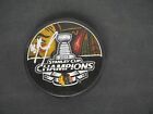 MARCUS KRUGER SIGNED 2013 STANLEY CUP CHAMPIONS BLACKHAWKS TEAM HOCKEY PUCK
