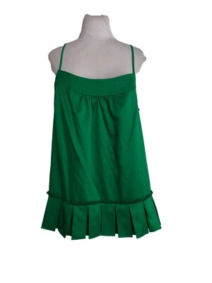 Blusa sin mangas Richard Chai for Target para mujer talla grande verde dobladillo plisado nueva Foto 1 de 4