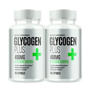 2-Pack Glycogen Plus Capsules, GlycogenPlus Supports Daily Health - 120 Capsules - Picture 1 of 5