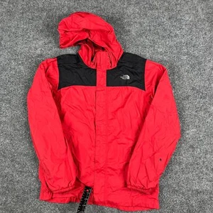 The North Face Boys Red Jacket Size Large (14/16) Hooded Lightweight Outdoor - Picture 1 of 12