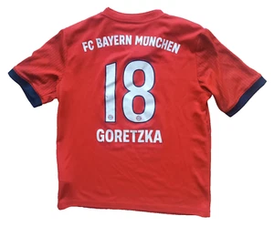 Adidas Leon Goretzka FC Bayern Trikot 2018/2019 Home YOUTH KINDER M 152 - Picture 1 of 6
