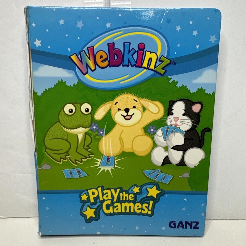 Álbum de tarjetas coleccionables Ganz Webkinz + 70 tarjetas pegatinas Curio Shop A1 B1 B2 B3 C1 Foto 1 de 4