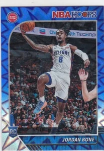 JORDAN BONE 2019-20 NBA HOOPS BLUE EXPLOSION PARALLEL #RC #16/49 #240 PISTONS - Picture 1 of 1