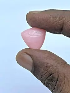 Attractive! Natural pink Opal Gemstone 15.50x15.50x5 mm 6.60 ct Trillion - Picture 1 of 5