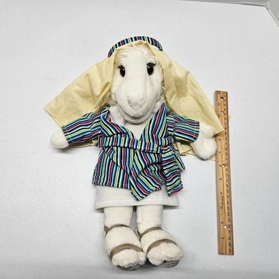 Biblical NOMAD THE LAMB HAND PUPPET - 15" Bible Stories Puppet - Sunny & Co Toys - Image 1 of 4