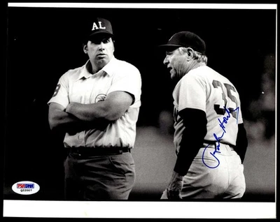 Ralph Houk Photo Signed Auto PSA Authenticated Yankees Vintage ID:471632 - Image 1 of 4