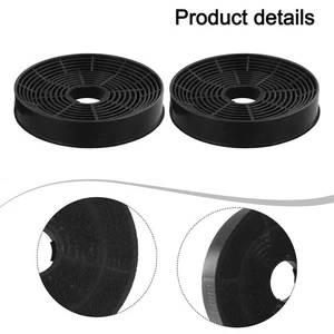 2 Stück Aktivkohlefilter für Küche Dunstabzugshaube 139*26 mm Ersatz - Picture 1 of 12