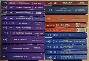 Harlequin Intrigue Suspense SE Romance Novels Lot of 20 Paperback Books - Picture 1 of 5