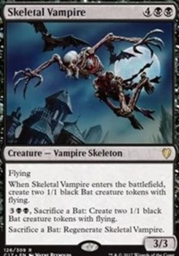 Skeletal Vampire - Commander 2017 #126/309 MTG Magic The Gathering - Image 1 of 1