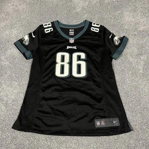 Philadelphia Eagles Zach Ertz #86 Women’s Nike Jersey L On Field NFL Rare - Picture 1 of 9