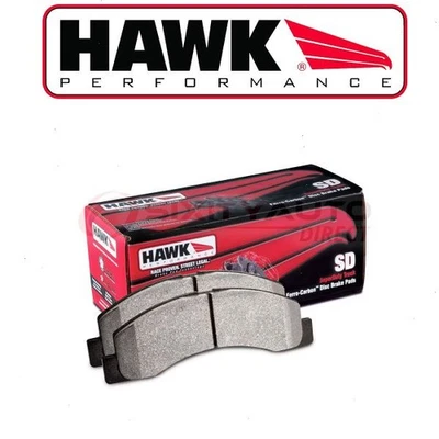 Hawk Front Disc Brake Pad Set for 1979-1989 GMC P2500 - Braking Stopping ry - Image 1 of 4