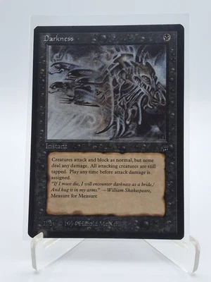 DARKNESS 1994 LEGENDS Magic: The Gathering "never played" MINT "vintage" - Image 1 of 3