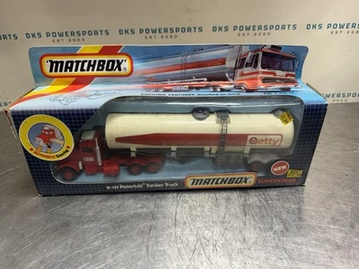 Camión cisterna Matchbox Super Kings K-127 Peterbilt 'Getty' como nuevo en caja sin usar, en caja Foto 1 de 4