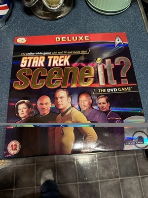 Star Trek Scene It DVD Game - Deluxe Edition - Complete - Excellent Condition - Image 1 of 2