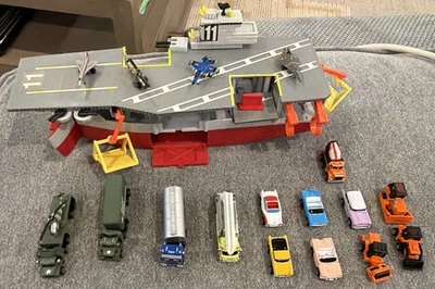 Micro Machines Aerei Vintage, Ultra Veloce, Const Camion e Portaerei - Immagine 1 di 4