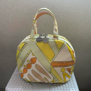 Bolso de Mano EMILIO PUCCI Amarillo Multicolor Auténtico Usado - Imagen 1 de 11