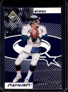 1998 Upper Deck Choice John Elway Peyton Manning StarQuest/RookQuest Blue #SR01 - Picture 1 of 2