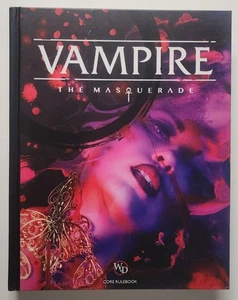 Vampire: The Masquerade 5th Edition RPG Core Rulebook Hardcover New W/ Fast Ship - Picture 1 of 2