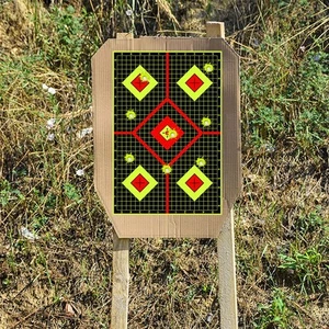 12x18" Shooting Targets Lagre Gun Rifle Reactive Exercise Splatter Paper Target - Picture 1 of 16