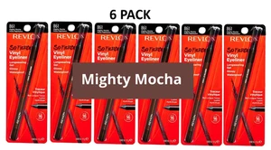REVLON So Fierce Vinyl Eyeliner, Mighty Mocha 861 6 PACK BNIB - Picture 1 of 3