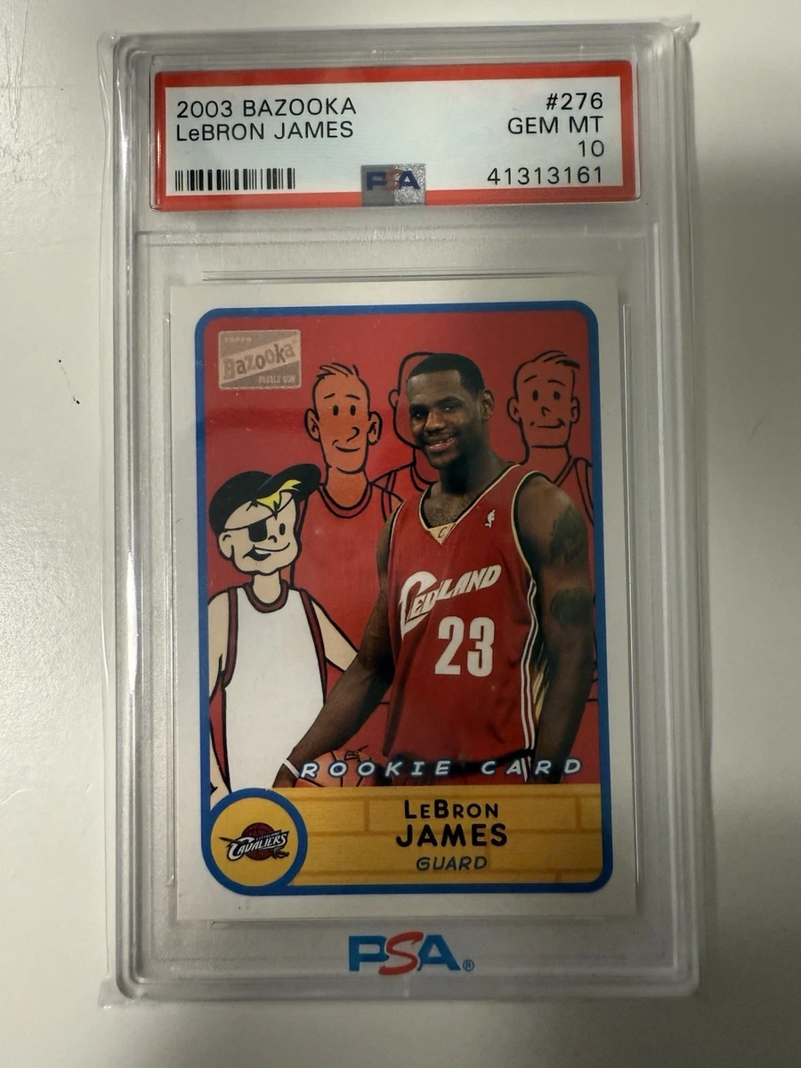 2003-04 Bazooka - LeBron James #276 for sale | eBay