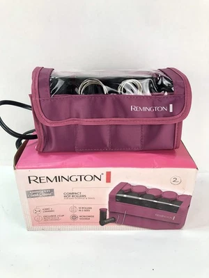 Rodillos calientes compactos iónicos de cerámica Remington H-1015 fácil almacenamiento viaje nuevos en caja Foto 1 de 4