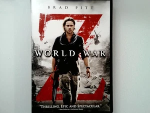 World War Z DVD 2013 Brad Pitt Widescreen PG-13 Action Thriller - Picture 1 of 2