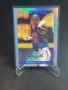 Donruss Signature Pat Hentgen 1997 platino prueba de prensa #95 casi nuevo/150 - Imagen 1 de 2