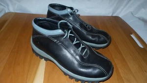 MARC ECKO The Fuse Rugged Casual Mens Black/Gray Leather Boots Sz 9.5 Excellent - Picture 1 of 8